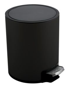 Pedalspand 3ltr Ø16,8 H23 cm, mat black Riku