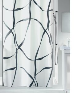 Tekstil badeforhæng Ribbon 120x200