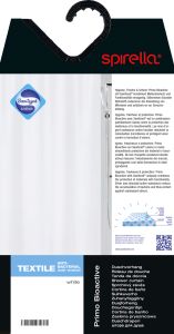 Tekstil badeforhæng Primo Bioactive 180x200