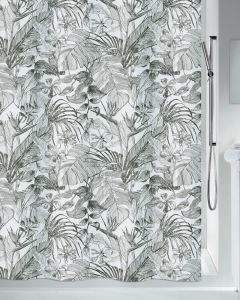 Tekstil badeforhæng Tropic 180x200