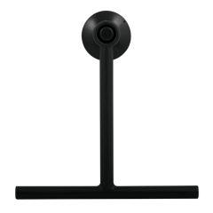 Skraber sort. Ophæng med sugekob