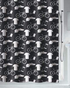 Tekstil badeforhæng Patchwork 180x200