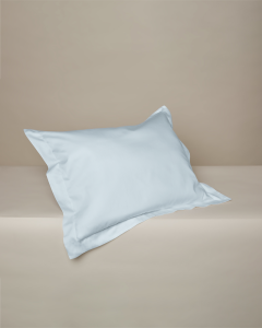 Pudevår 60x63 cm. hvid uden vinge/med lynlås,, egyptisk bomuld