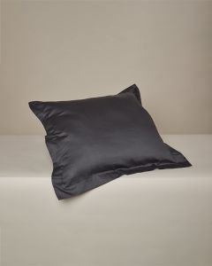 Satin pudevår 60x63 cm. grafit wings/hotel closing Egyptisk