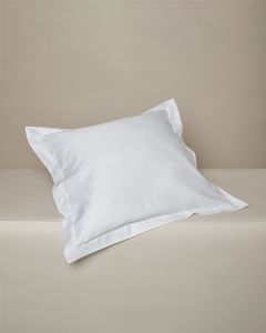 Satin pudevår 60x63 cm. hvid wings/zipper Egyptisk