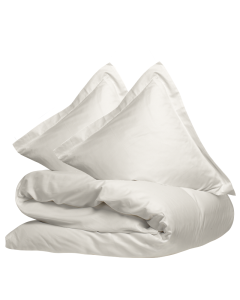 140x200 cm. dynebetræk, hvid, Egyptisk bomuldssatin