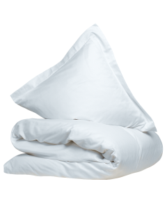 140x200 cm. dynebetræk, hvid, Egyptisk bomuldssatin