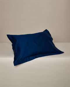 Pudebetræk 50x60 marine, Percale