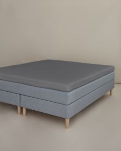 Percale kuvert 80x200x10 mørkegrå