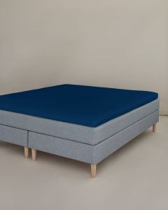 Kuvertlagen 105x210x6 cm., percale, blå