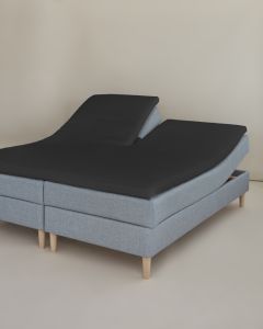 Percale U80-180x210x7 cm. sort