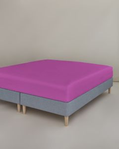 Faconlagen 90x200x30, percale, pink