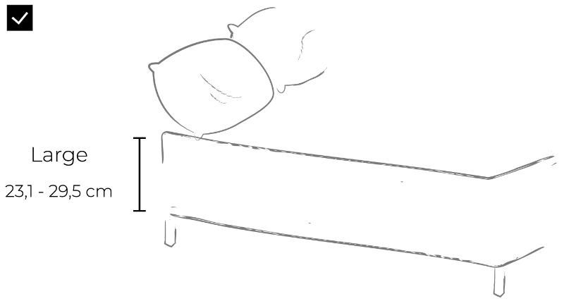 Arges beslag 231cm
