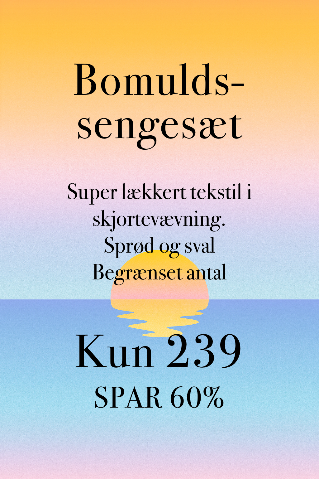 Sengesæt Nordhavn og Valby