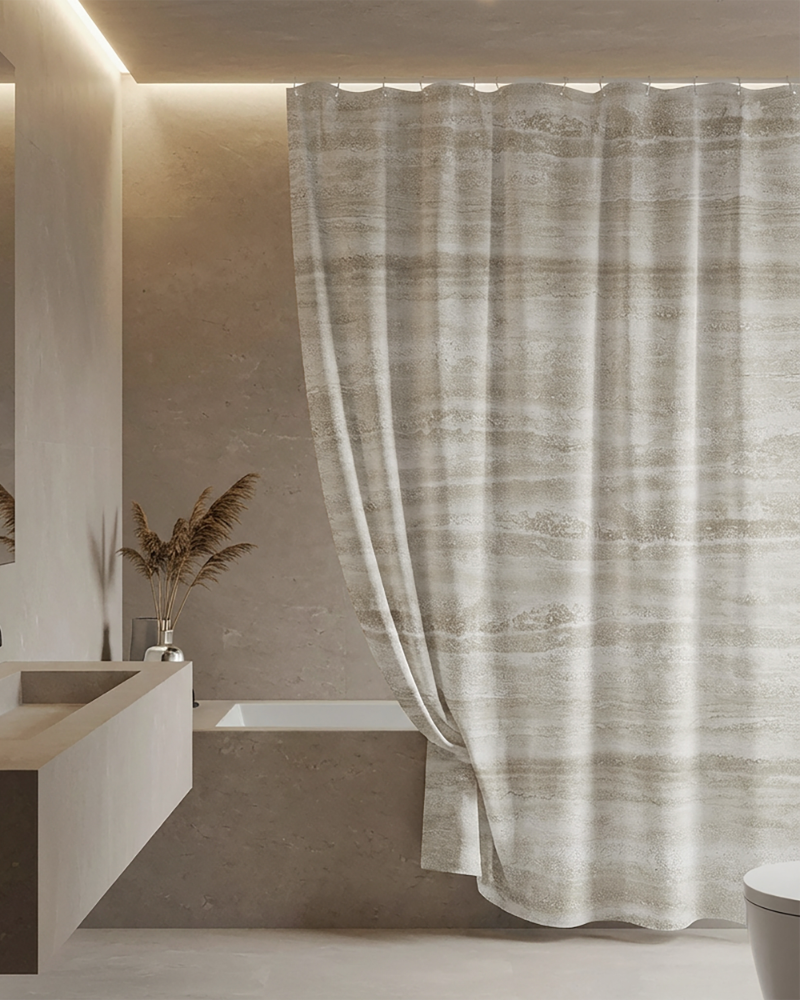Textil duschdraperi Giulio